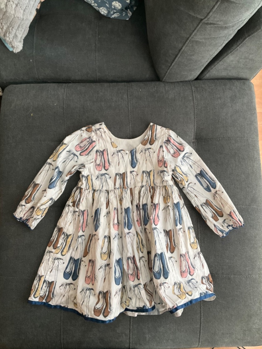 EUC Pink Chicken New York Ballerina Long Sleeve Dress Size 5 - Picture 3 of 5